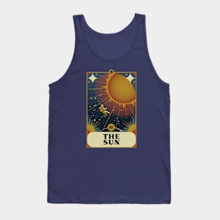 Astronaut Tarot Sun by Tobe Fonseca Tank Top